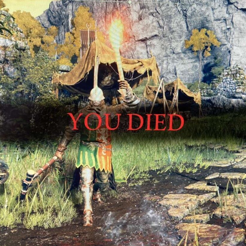 Dying in Elden Ring