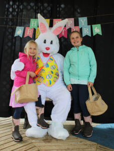 Easter Bunny With Children