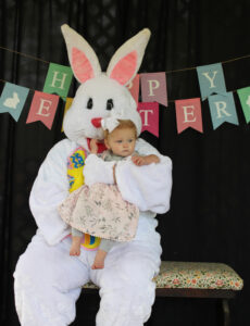 Easter Bunny With Children