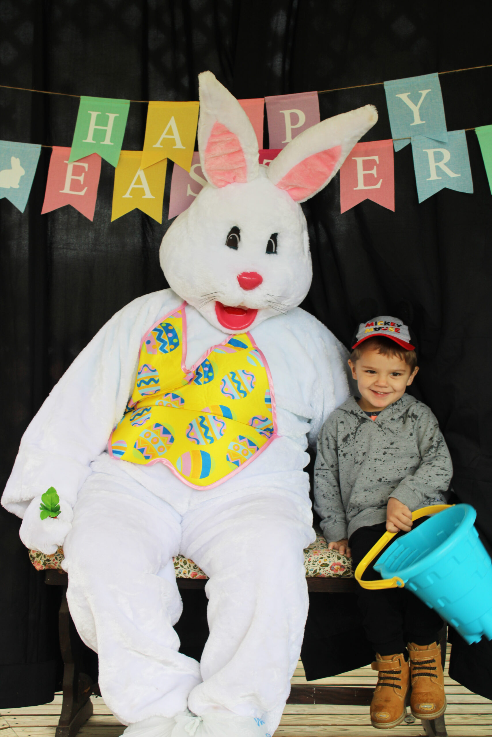 Easter Bunny With Children