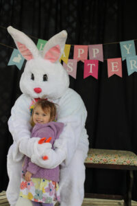 Easter Bunny With Children