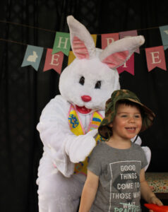 Easter Bunny With Children