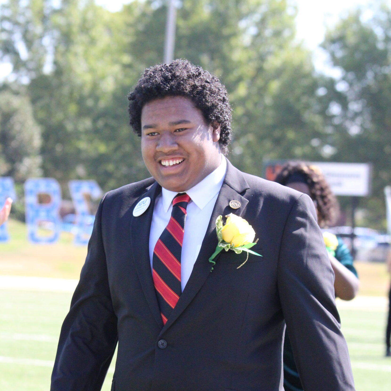 Homecoming King Marquis Vasquez