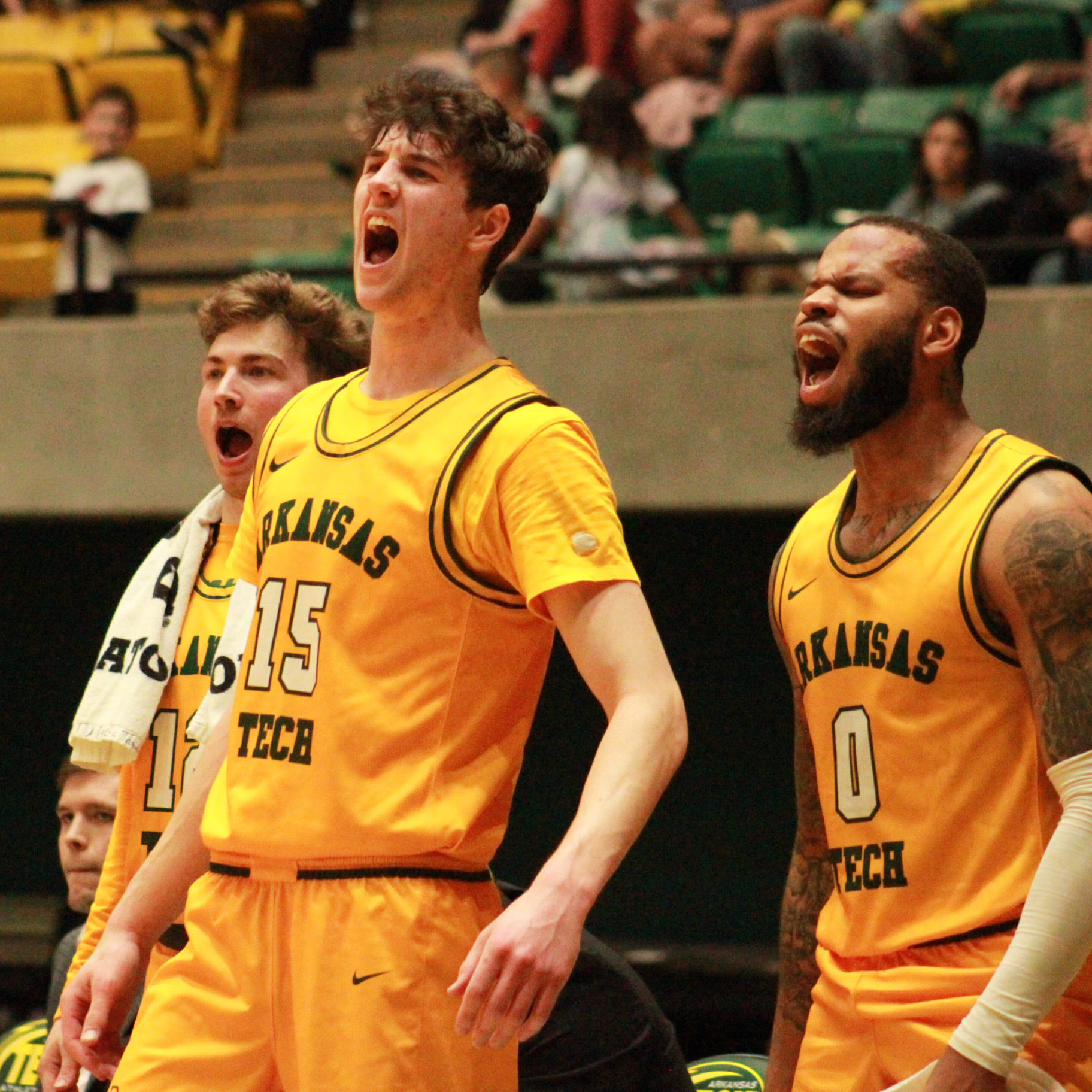 Screaming Basketball Men