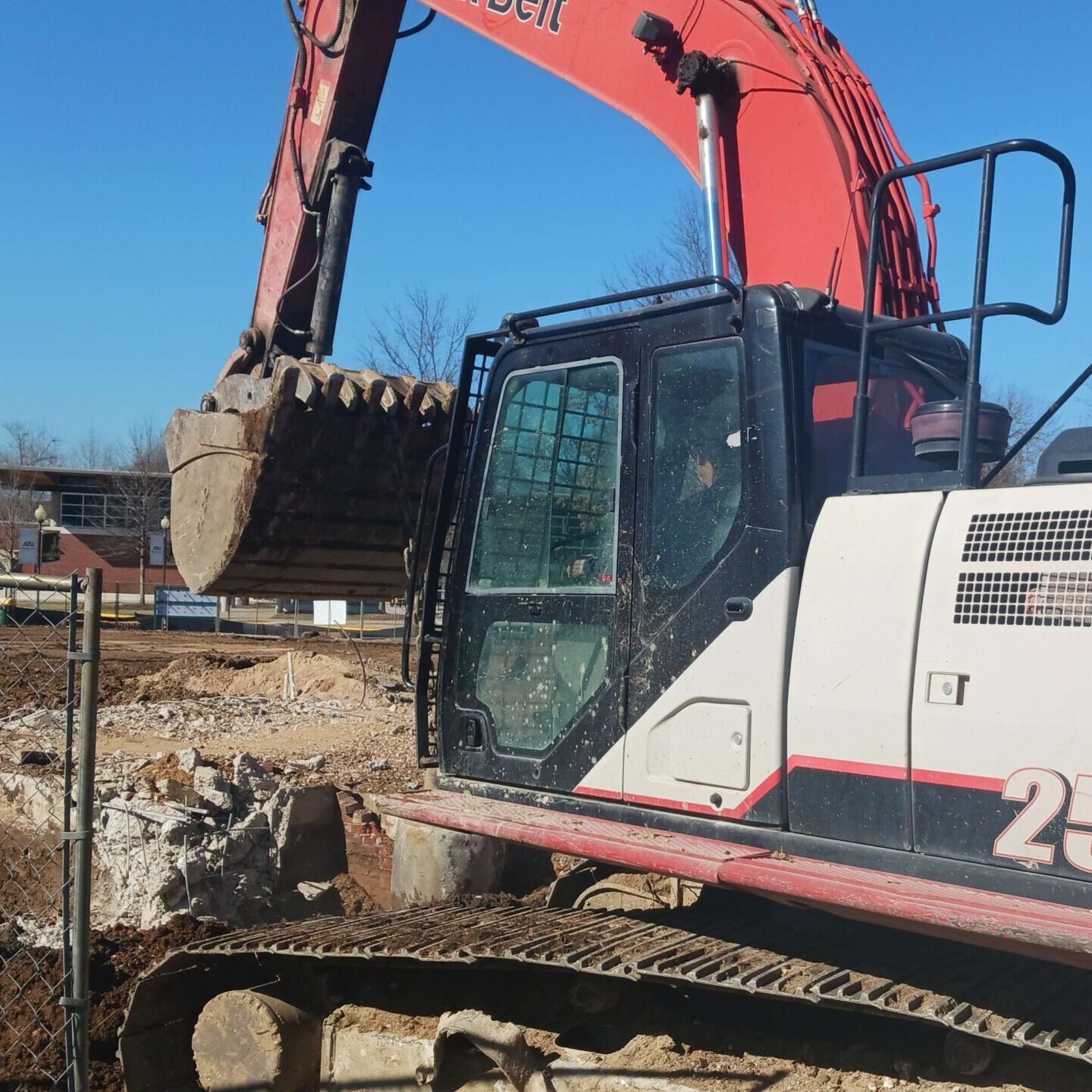 Demolition of Young Ballroom