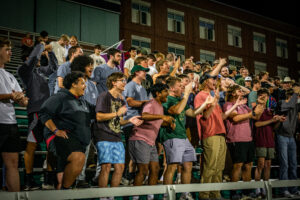 The fraternities of ATU at the pep rally